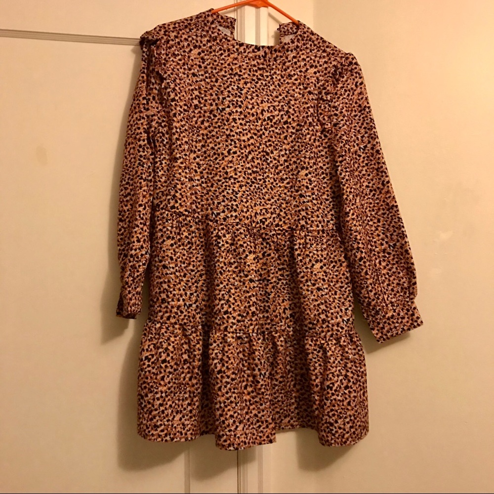 Leopard mini dress